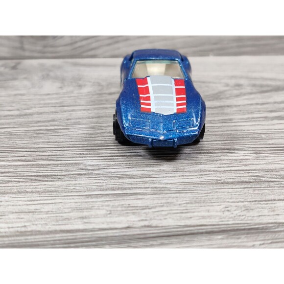 VINTAGE 1970s YATMING #1080 BLUE CHEVY CORVETTE STINGRAY DIECAST 1:64 HONG KONG - Picture 7 of 10